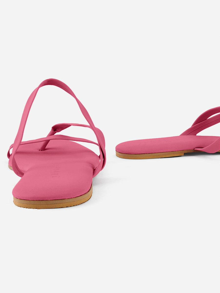 Coral Casual T-Strap Flats