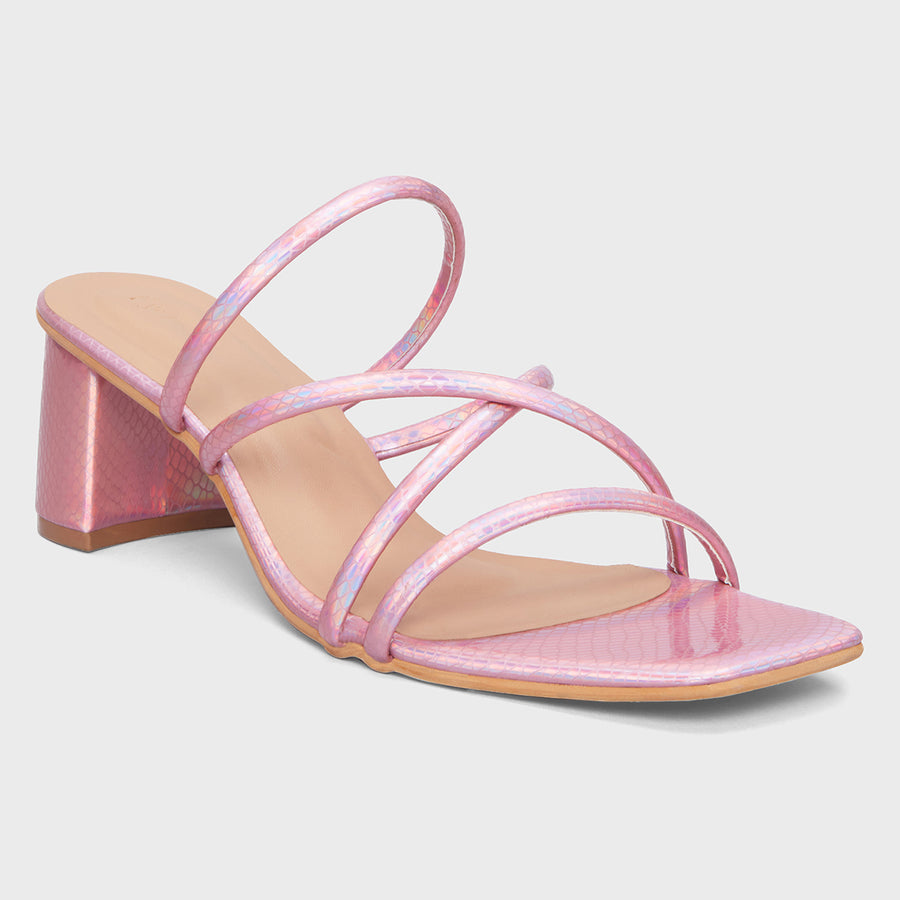 Buy JACAB Heels Sandals For Women And Girls |Solid Heel Sandal |Stylish and  Latest Block Heel Sandal (Pink) Online at Best Prices in India - JioMart.